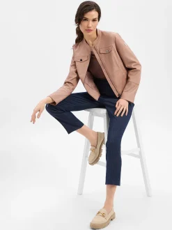 BRAX Damen Jeans in dark stone - Länge: verkürzt