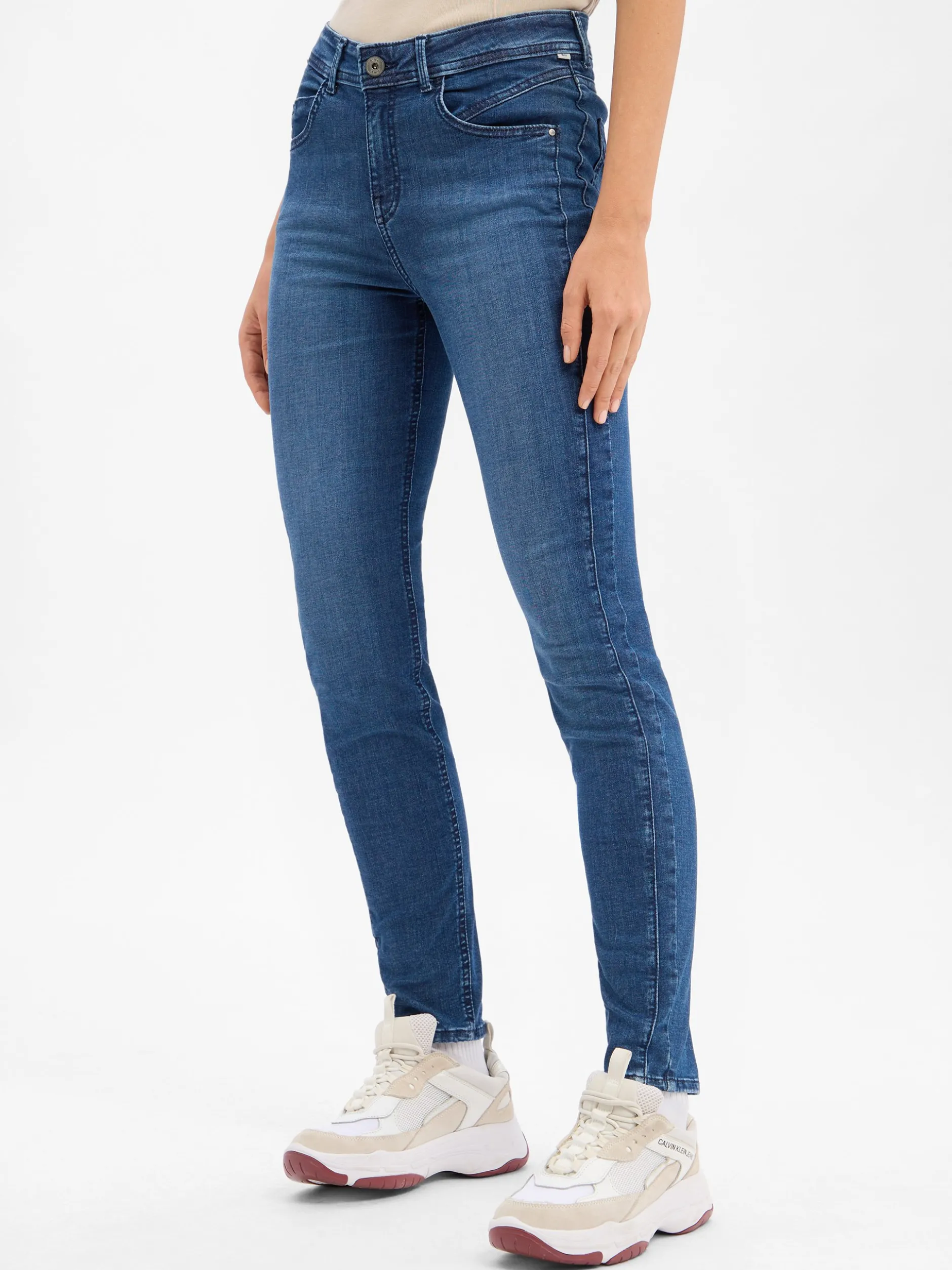 BRAX Damen Jeans - Shakira in medium stone - Länge: lang