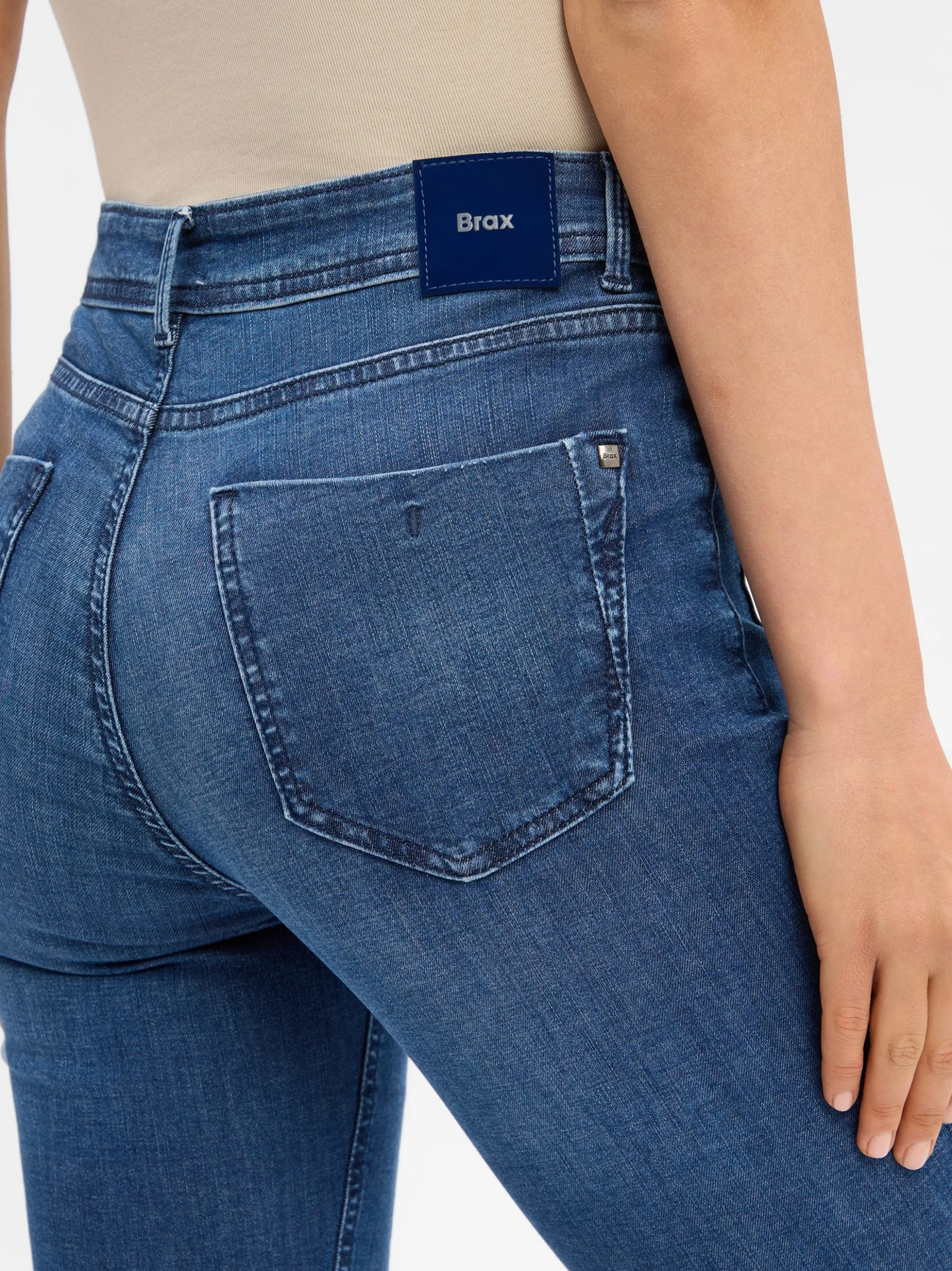 BRAX Damen Jeans - Shakira in medium stone - Länge: lang