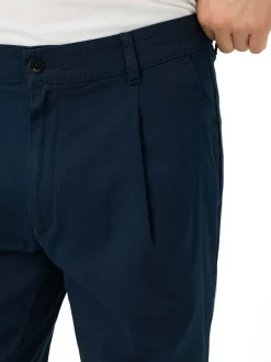 BRAX Herren Chino - Tino in marine - Länge: lang