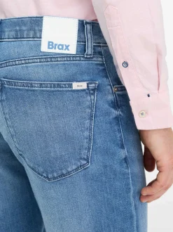 BRAX Herren Jeans - Clint in medium stone - Länge: lang