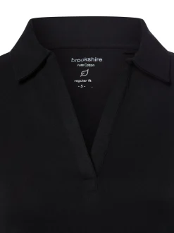 brookshire Damen Langarmshirt in schwarz