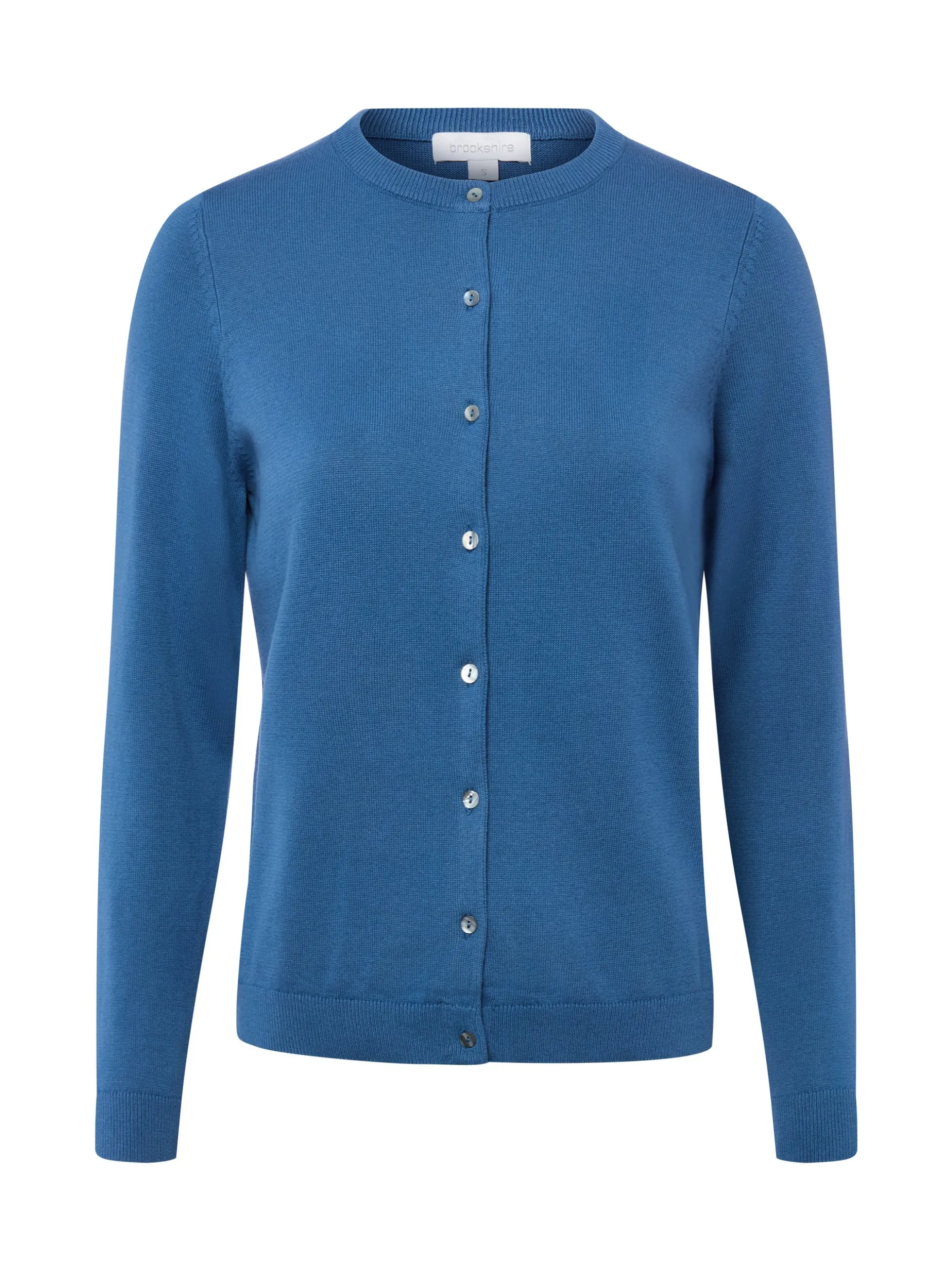 brookshire Damen Strickjacke in indigo - Ärmel: langarm