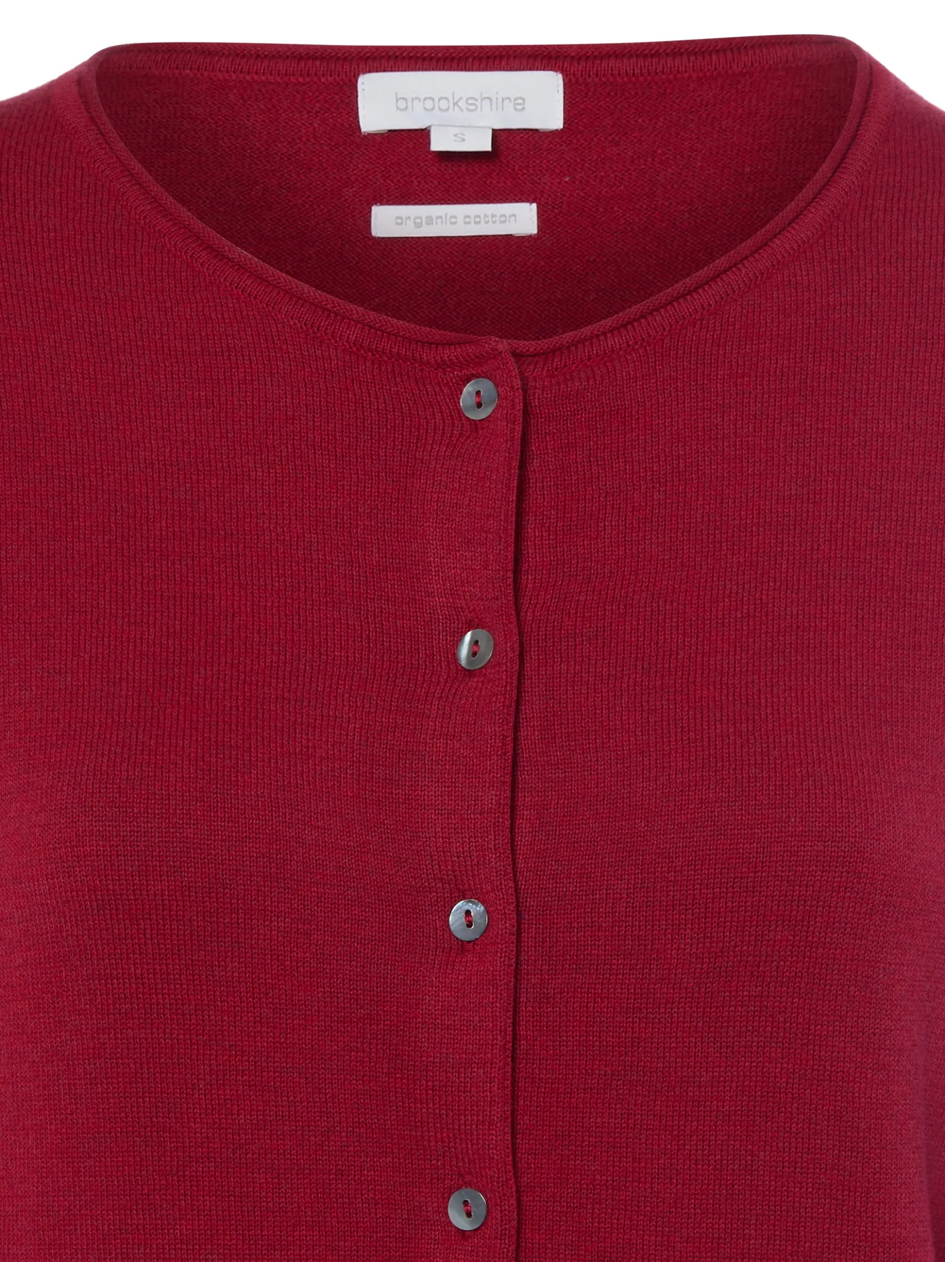 brookshire Damen Strickjacke in rot - Ärmel: langarm