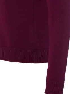 brookshire Damen Strickpullover in aubergine