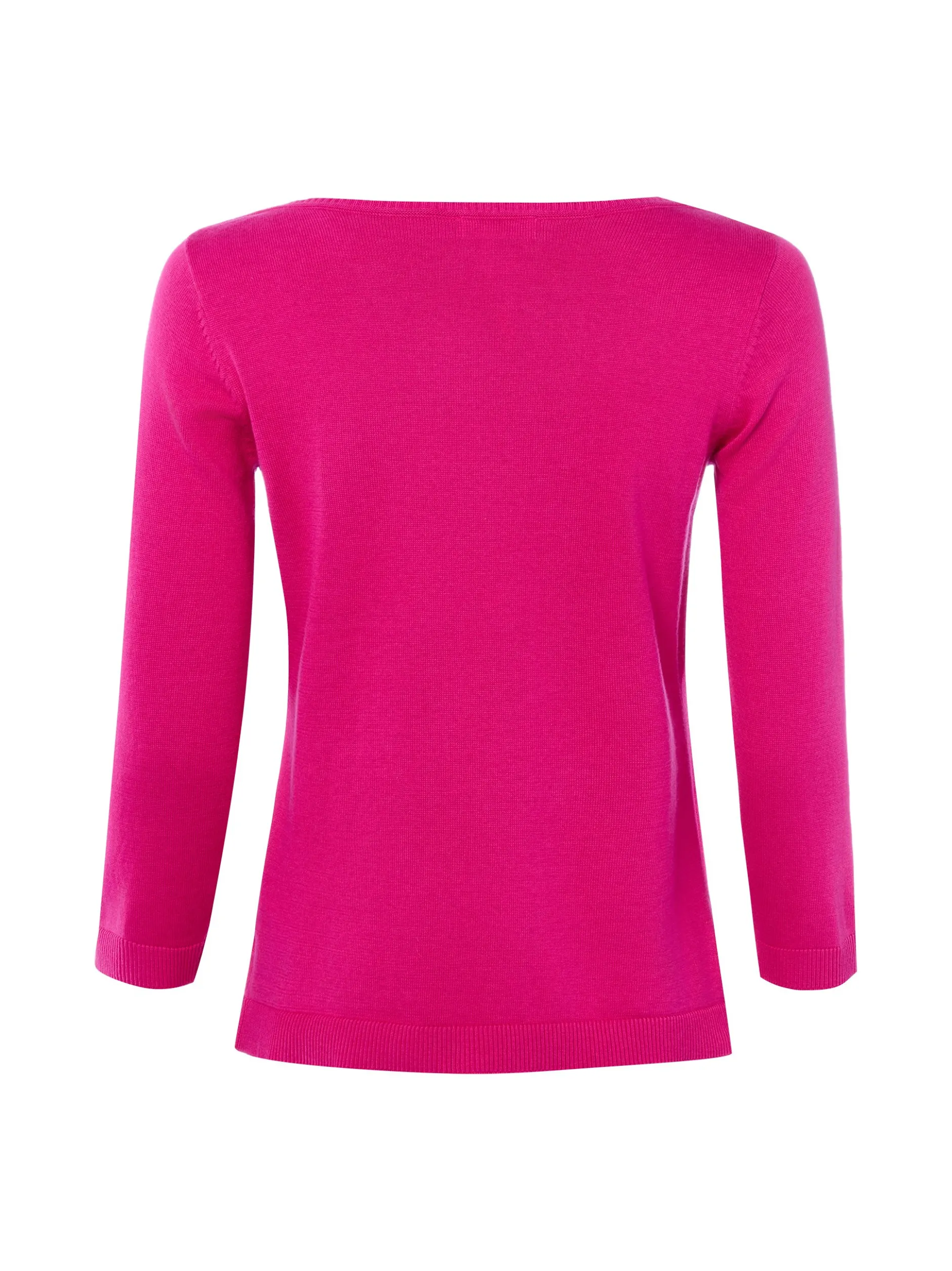 brookshire Damen Strickpullover in pink - Ärmel: 3/4 Arm