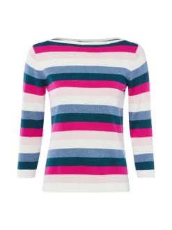 brookshire Damen Strickpullover in pink mehrfarbig