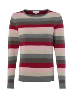brookshire Damen Strickpullover in rot rosa