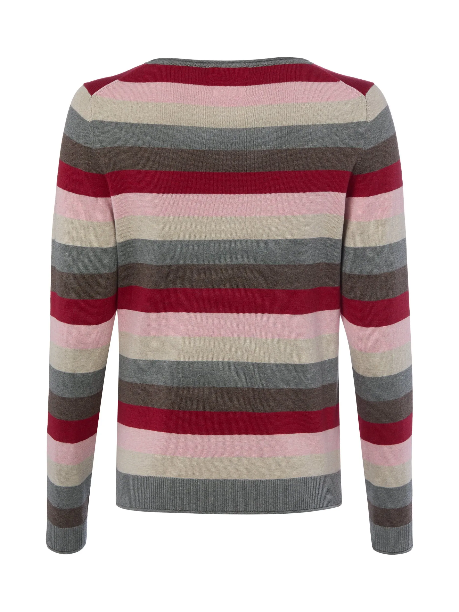 brookshire Damen Strickpullover in rot rosa