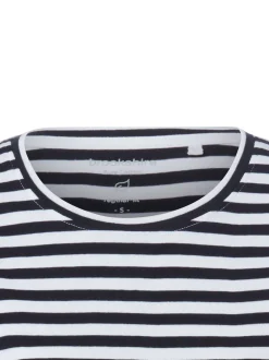 brookshire Damen T-Shirt in marine weiß - Ärmel: kurzarm