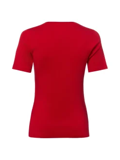 brookshire Damen T-Shirt in rot - Ausschnitt: Rundhals