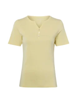 brookshire Damen T-Shirt in vanille - Ausschnitt: Henley