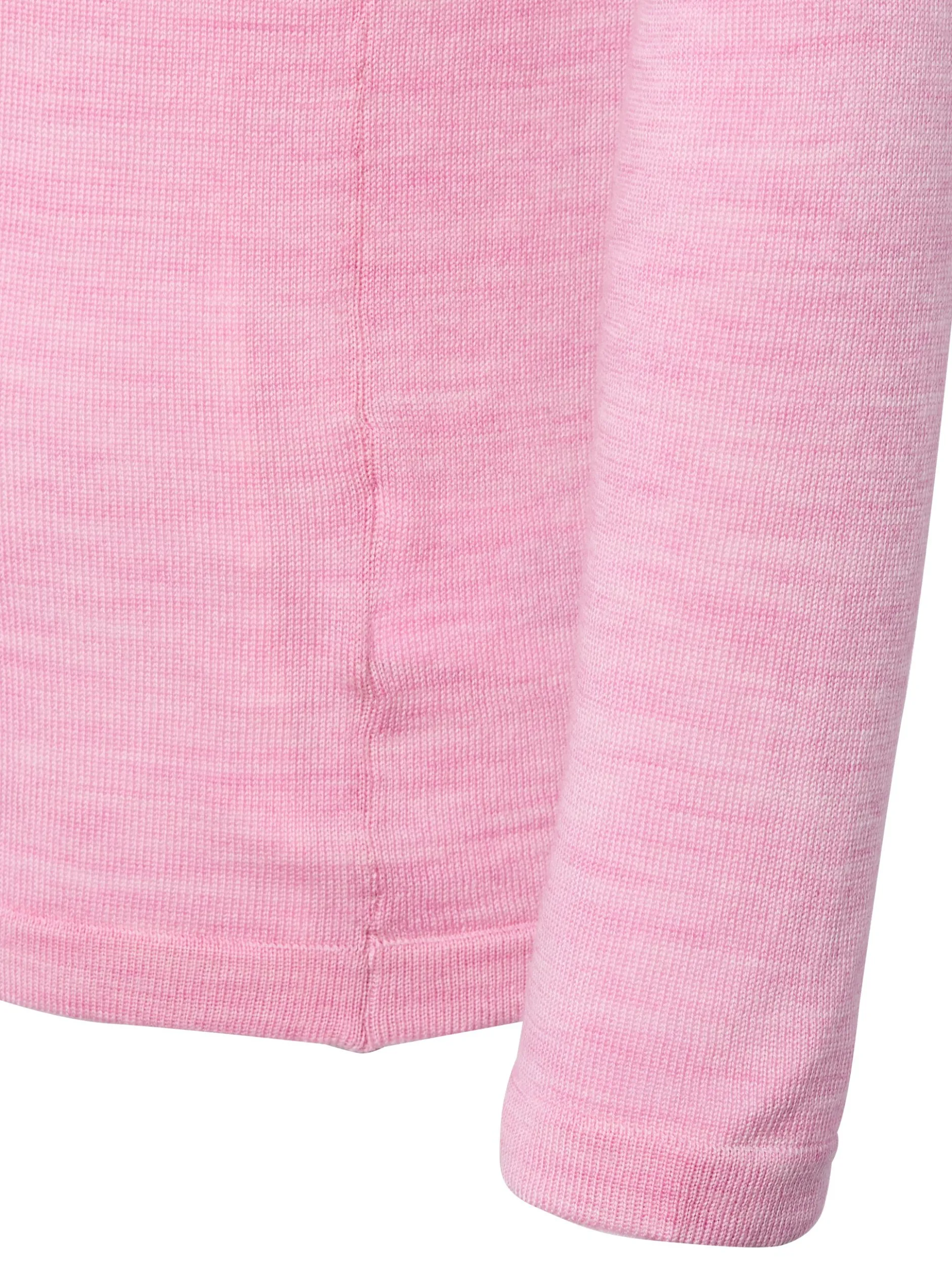 brookshire Damen Wollpullover aus Merino in rosa