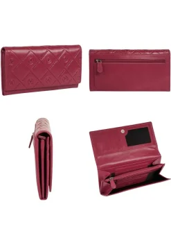 Bruno Banani Damen Geldbörse in pink