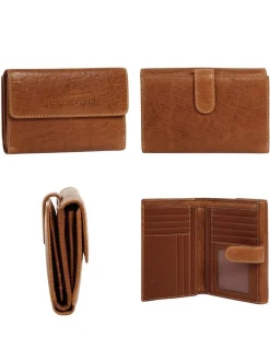 Bruno Banani Damen Geldbörse in cognac