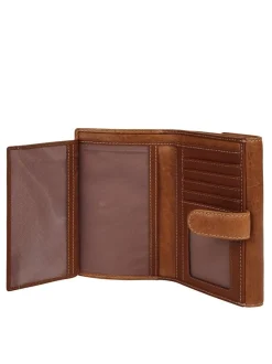 Bruno Banani Damen Geldbörse in cognac