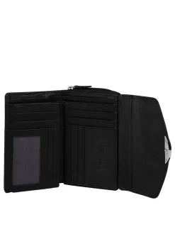 Bruno Banani Damen Geldbörse in schwarz