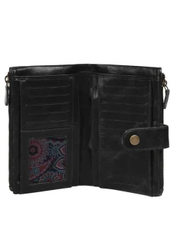 Bruno Banani Damen Geldbörse in schwarz