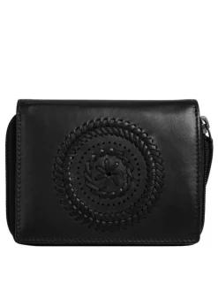 Bruno Banani Damen Geldbörse in schwarz