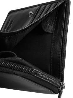 Bruno Banani Damen Geldbörse in schwarz