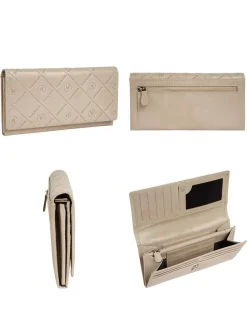 Bruno Banani Damen Geldbörse in beige