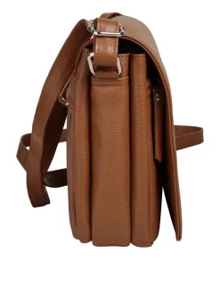 Bruno Banani Damen Umhängetasche in braun