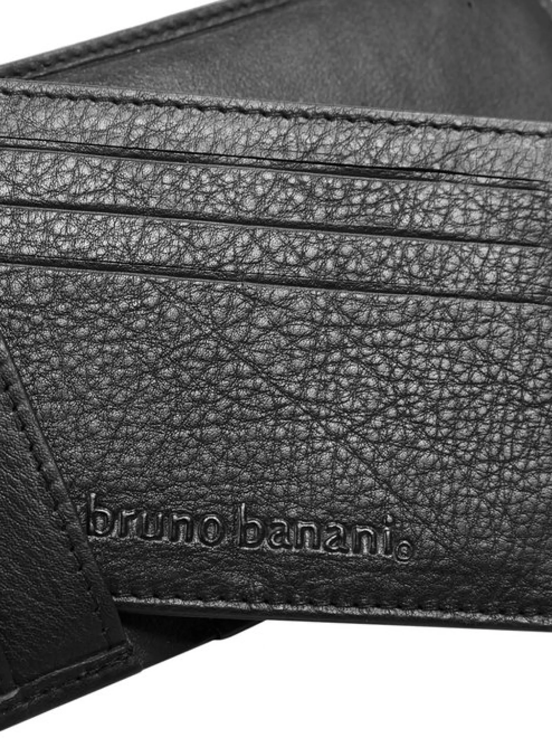 Bruno Banani Herren Geldbörse in schwarz