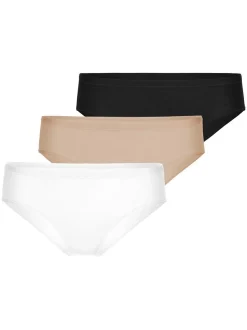 Calida Damen Slip 3er Pack in mehrfarbig