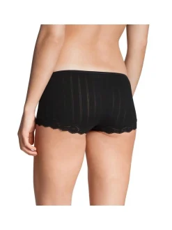 Calida Damen Slip 2er Pack in schwarz