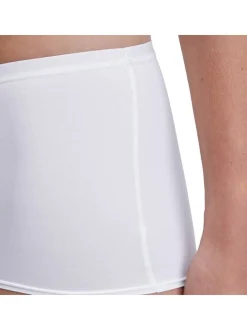 Calida Damen Slip im 2er-Pack in weiß schwarz