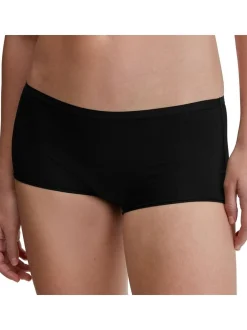 Calida Damen Slip im 2er-Pack in weiß schwarz