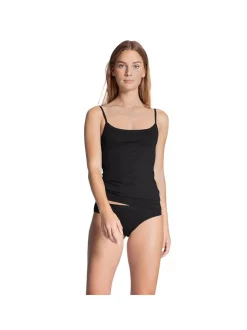 Calida Damen Unterhemd 1er Pack in schwarz
