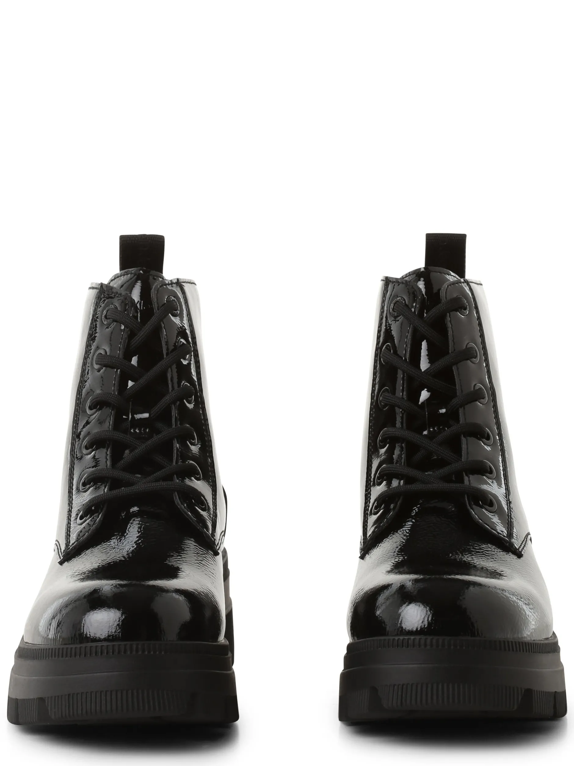 Calvin Klein Jeans Damen Boots mit Leder-Anteil in schwarz