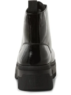 Calvin Klein Jeans Damen Boots mit Leder-Anteil in schwarz