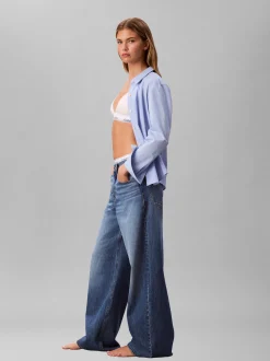 Calvin Klein Jeans Damen Boyfriend Jeans in light stone
