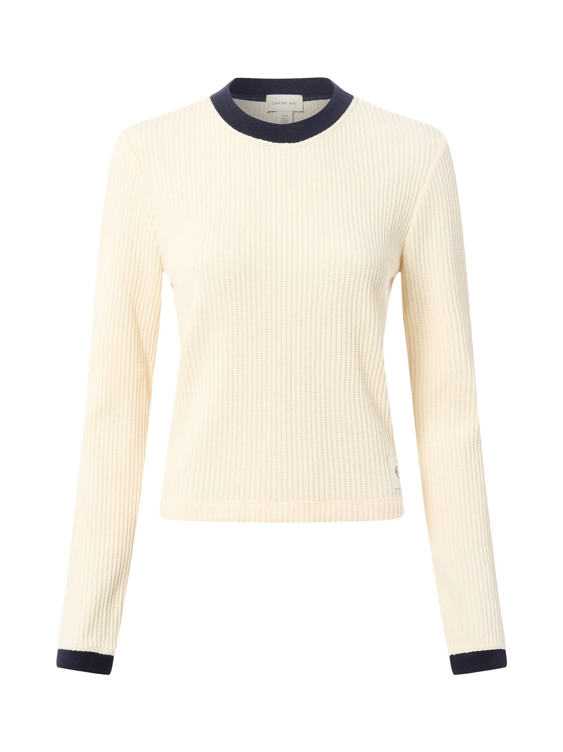 Calvin Klein Jeans Damen Strickshirt in beige