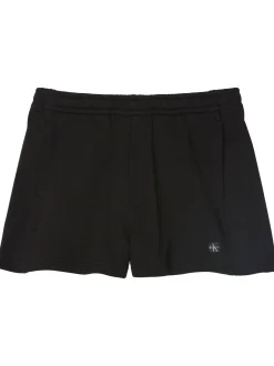 Calvin Klein Jeans Damen Sweatshorts in schwarz