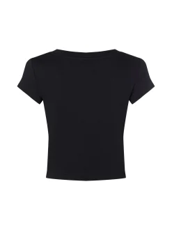Calvin Klein Jeans Damen T-Shirt in schwarz