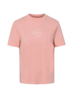 Calvin Klein Jeans Damen T-Shirt in rosa