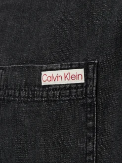 Calvin Klein Jeans Herren Jeanshemd in anthrazit