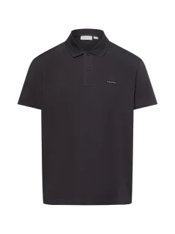 Calvin Klein Jeans Herren Poloshirt in schwarz