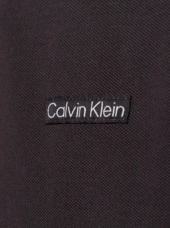 Calvin Klein Jeans Herren Poloshirt in schwarz