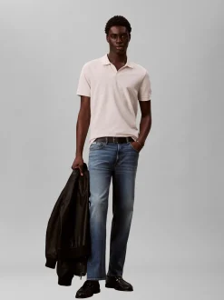 Calvin Klein Jeans Herren Poloshirt in beige