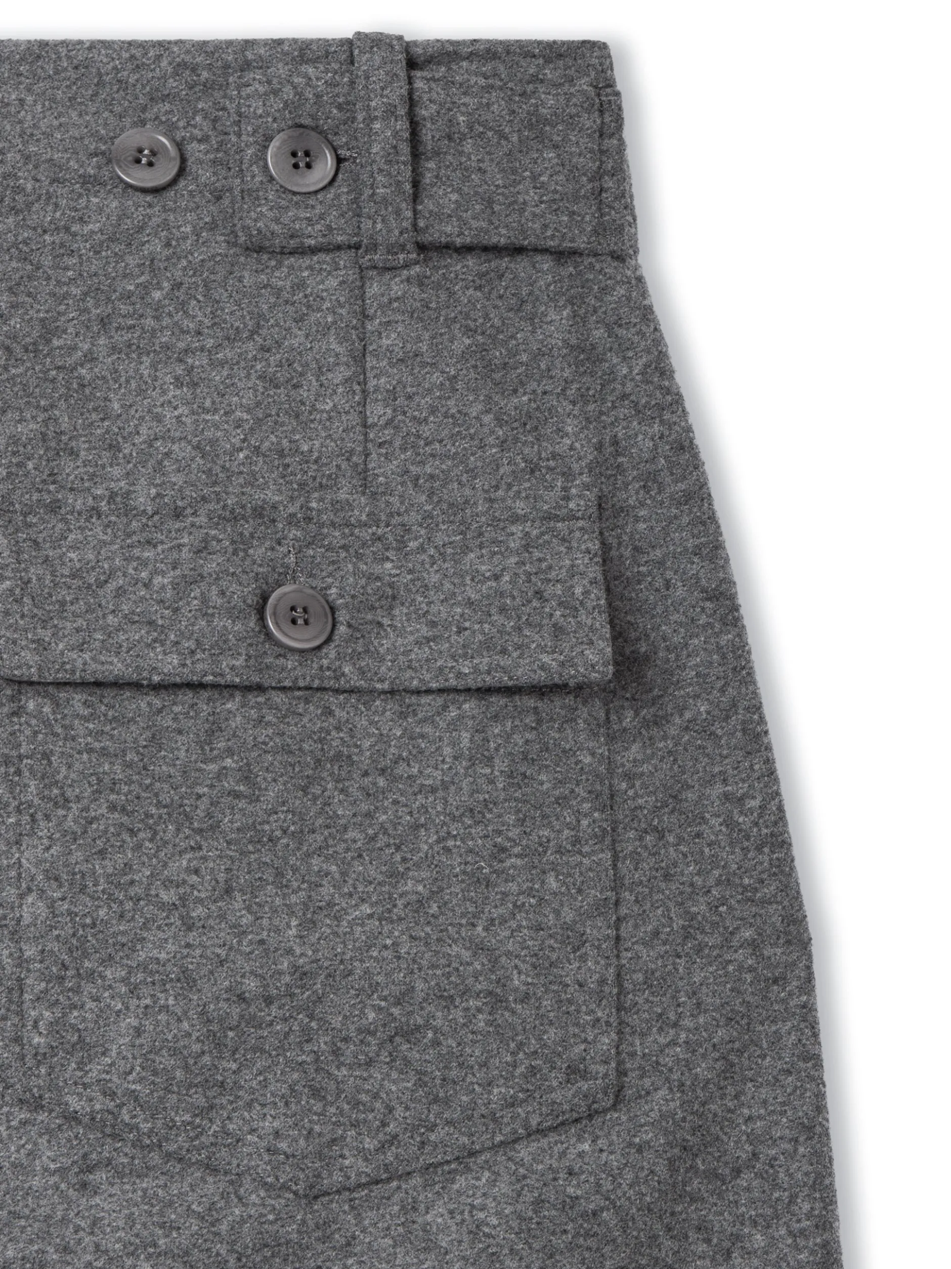 Cambio Damen Barrel Hose - October in grau - Länge: lang