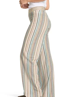 Cambio Damen Hose - Allison in beige mehrfarbig
