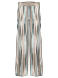 Cambio Damen Hose - Allison in beige mehrfarbig