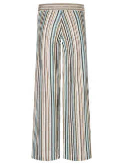 Cambio Damen Hose - Allison in beige mehrfarbig
