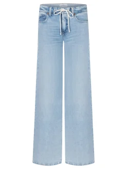 Cambio Damen Jeans - Baggy in bleached - Länge: verkürzt