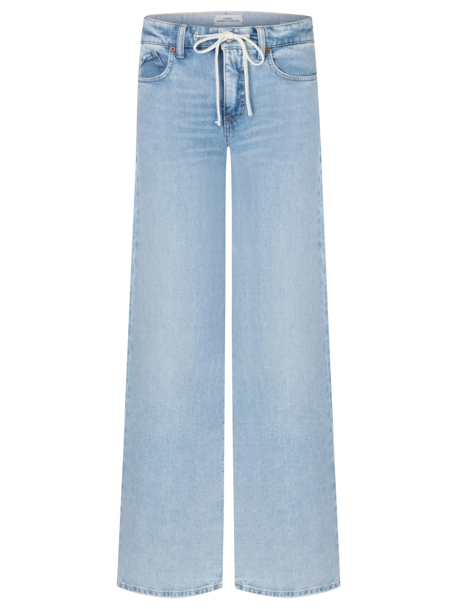 Cambio Damen Jeans - Baggy in bleached - Länge: verkürzt