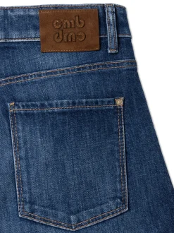Cambio Damen Jeans-Bermudas - Palazzo in medium stone